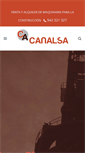 Mobile Screenshot of canalsa.net